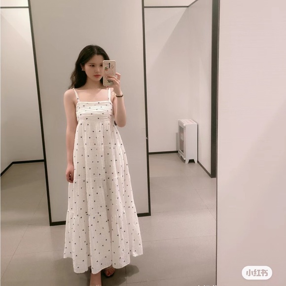 New Zara Embroidered Floral Dress - 0881/323 - Picture 11 of 16